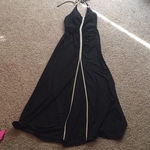 Stunning black prom dress